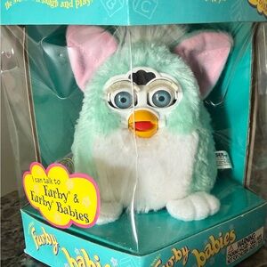 Vintage Furby Babies Electronic Toy | 1999 Tiger Electronics | In Original Box